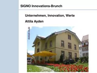 signo innovations brunch