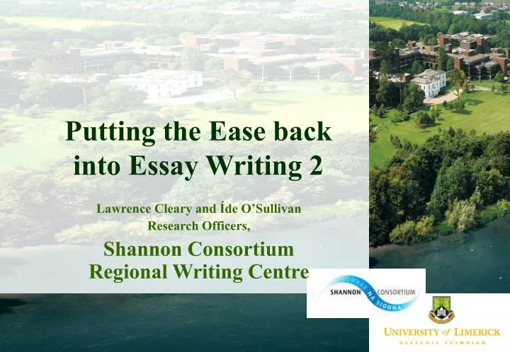 putting the ease back into essay writing 2