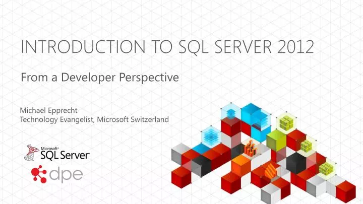 introduction to sql server 2012