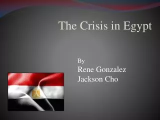 The Crisis in Egypt