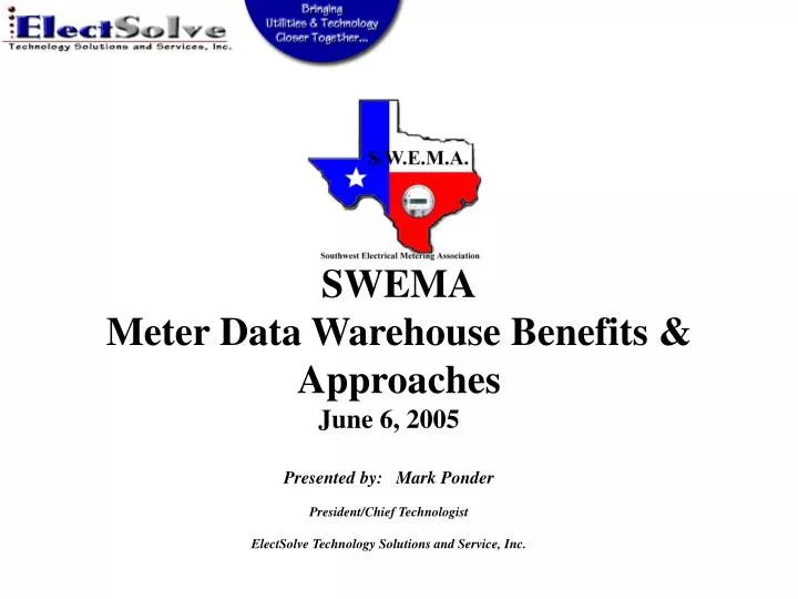swema meter data warehouse benefits approaches