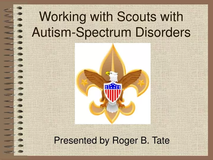 working with scouts with autism spectrum disorders