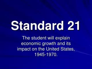 Standard 21