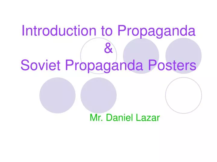 introduction to propaganda soviet propaganda posters