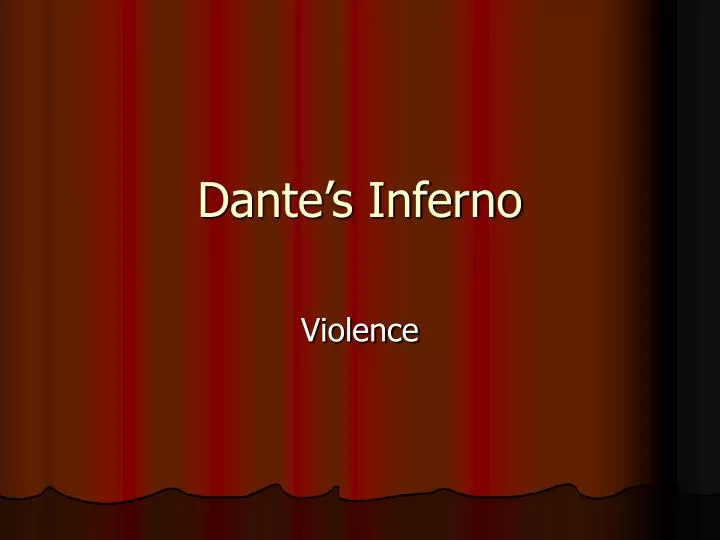 dante s inferno