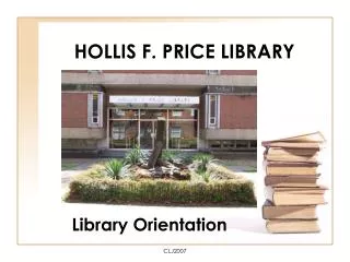 HOLLIS F. PRICE LIBRARY
