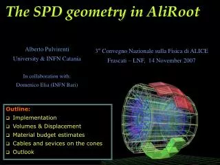 The SPD geometry in AliRoot