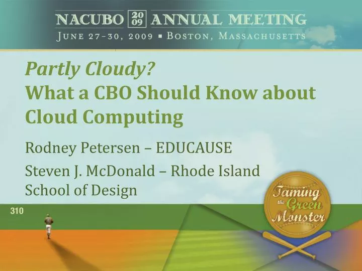 partly cloudy what a cbo should know about cloud computing