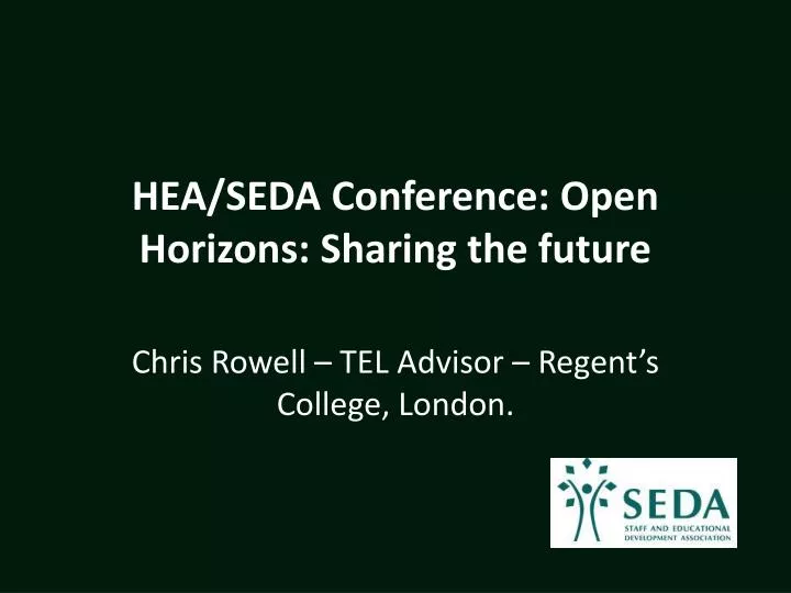 hea seda conference open horizons sharing the future