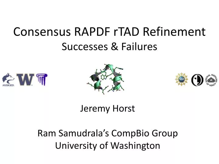consensus rapdf rtad refinement successes failures