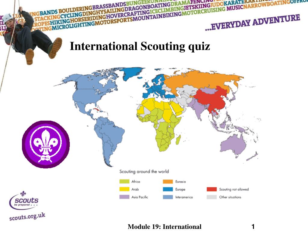 PPT - International Scouting quiz PowerPoint Presentation, free ...