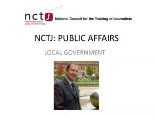 NCTJ: PUBLIC AFFAIRS