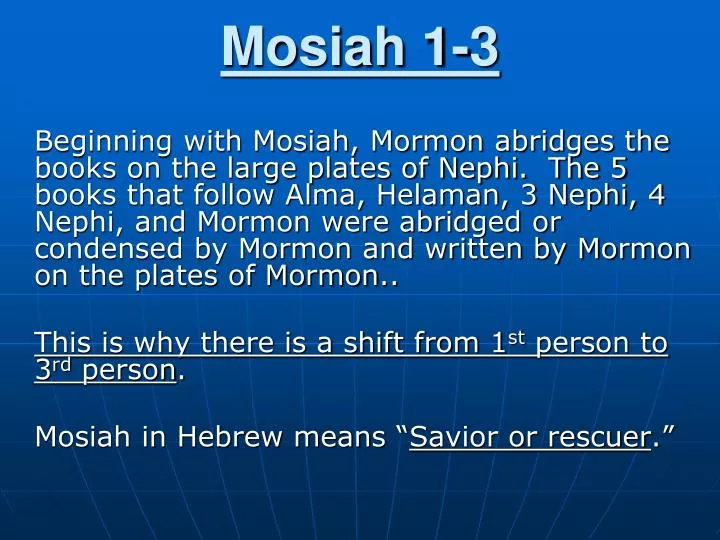 mosiah 1 3