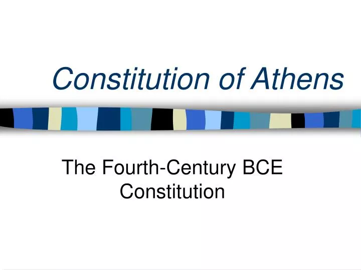 constitution of athens