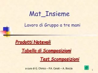 mat insieme