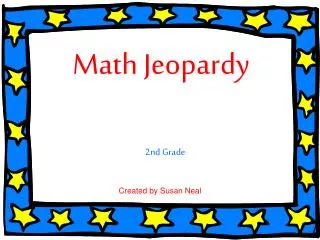 Math Jeopardy