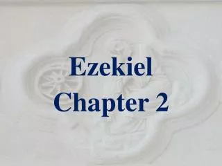 Ezekiel Chapter 2