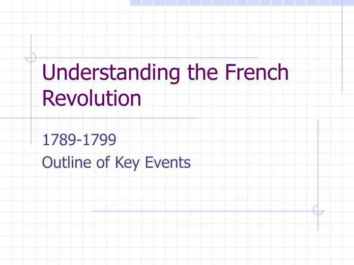 understanding the french revolution