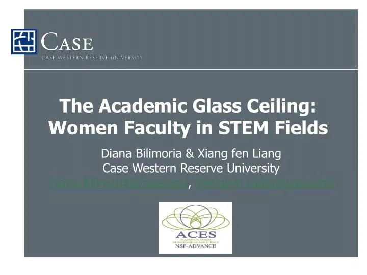 the academic glass ceiling women faculty in stem fields