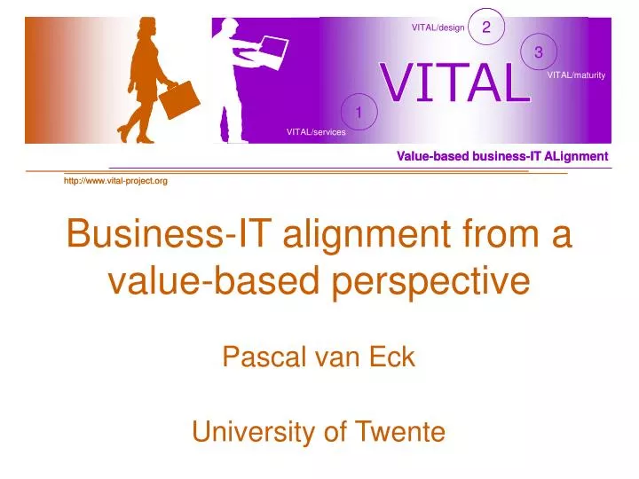 business it alignment from a value based perspective