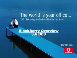 BlackBerry BES Version 3.6 powered by Vodafone