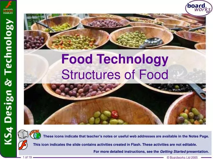food technology structures of food