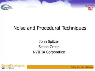 Noise and Procedural Techniques