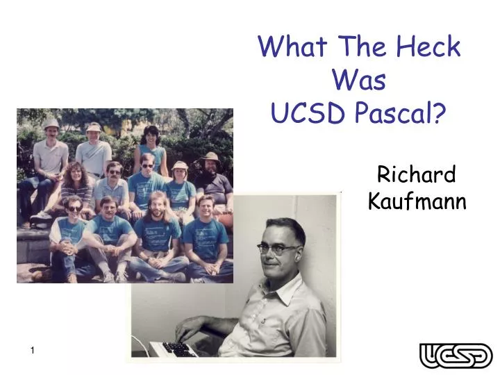 what the heck was ucsd pascal