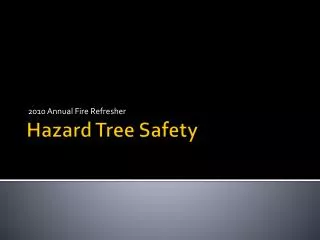 Hazard Tree Safety