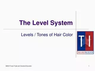 The Level System