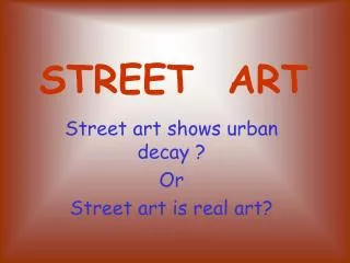 STREET ART