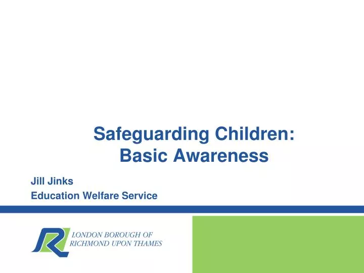 safeguarding children basic awareness