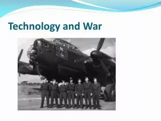 Technology and War