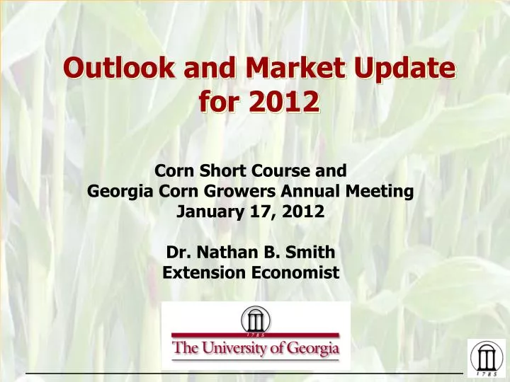 outlook and market update for 2012