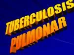 TUBERCULOSIS PULMONAR - slide 1