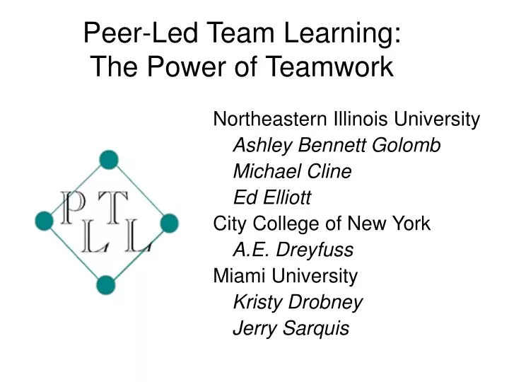 peer led team learning the power of teamwork