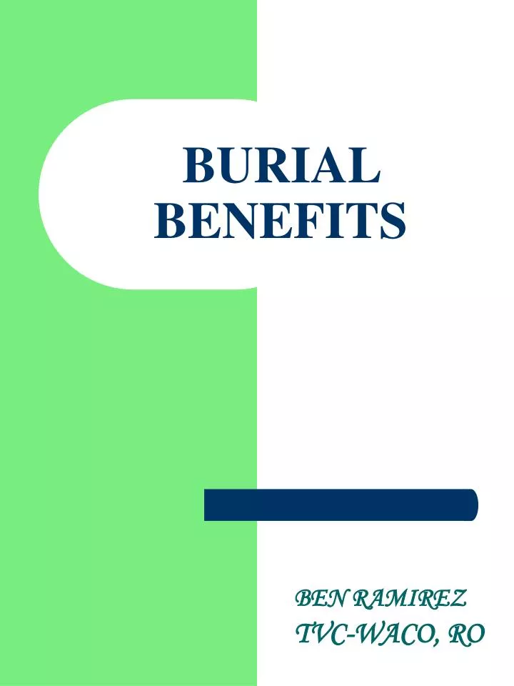 burial benefits