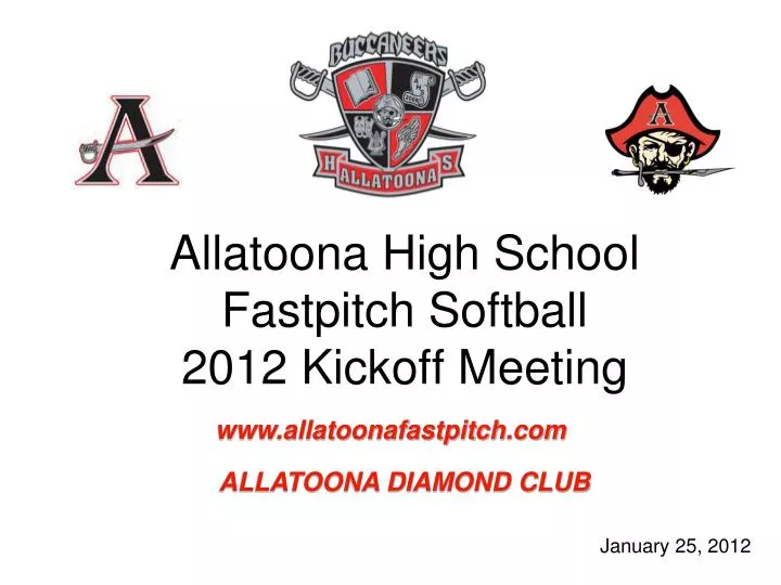 allatoona high school fastpitch softball 2012 kickoff meeting