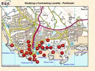 Studying a Contrasting Locality - Porthcawl