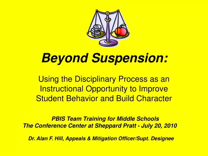 beyond suspension