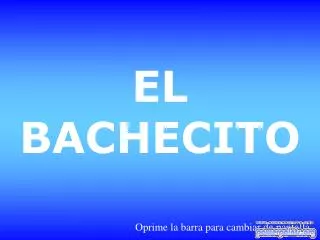 el bachecito
