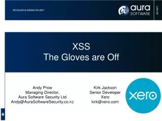 XSS The Gloves are Off