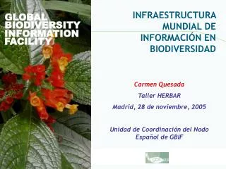 global biodiversity