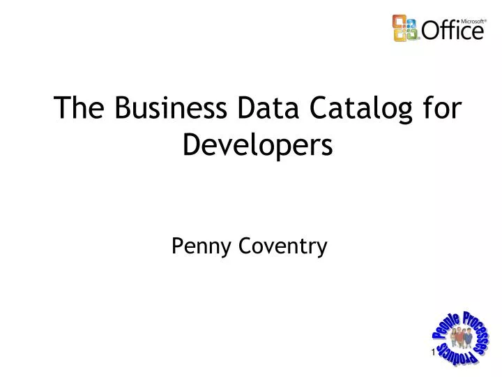 the business data catalog for developers