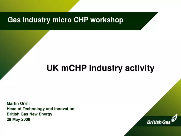 uk mchp industry activity