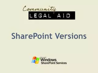SharePoint Versions