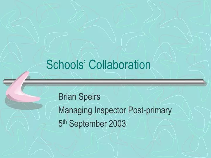 schools collaboration