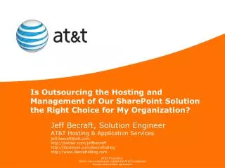 Is Outsourcing the Hosting and Management of Our SharePoint Solution the Right Choice for My Organization?