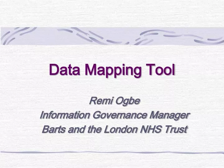 data mapping tool