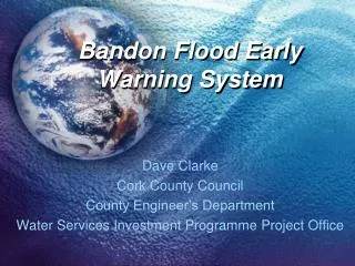 Bandon Flood Early Warning System